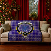 Ochterlony Tartan Crest Quilt